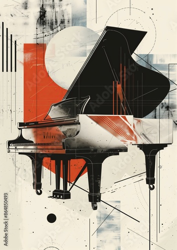 the piano