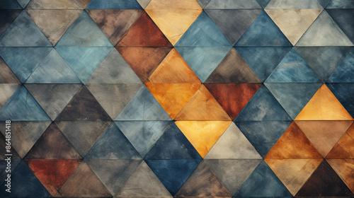 Bold retro acid wash pattern with distressed and vintage look, featuring flat texture illustrations in vibrant colors.