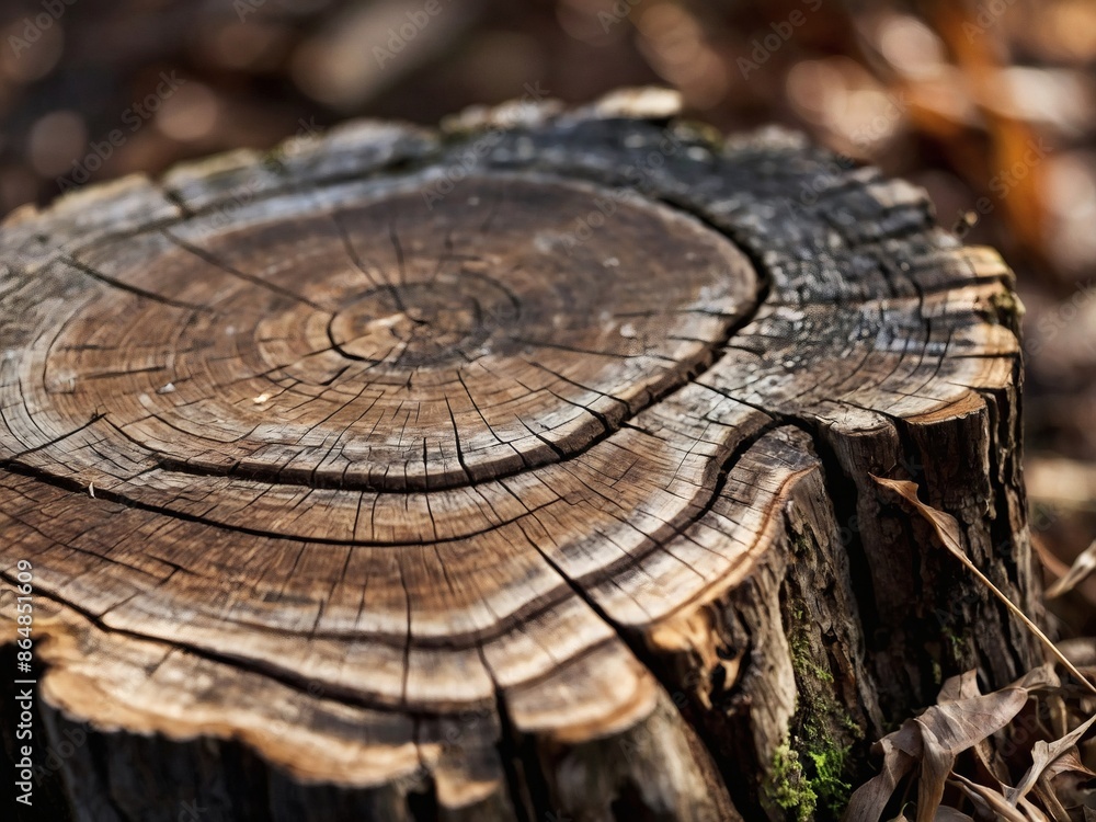 Background of close-up old tree stump wooden texture. Background of close-up old tree stump wooden texture.
