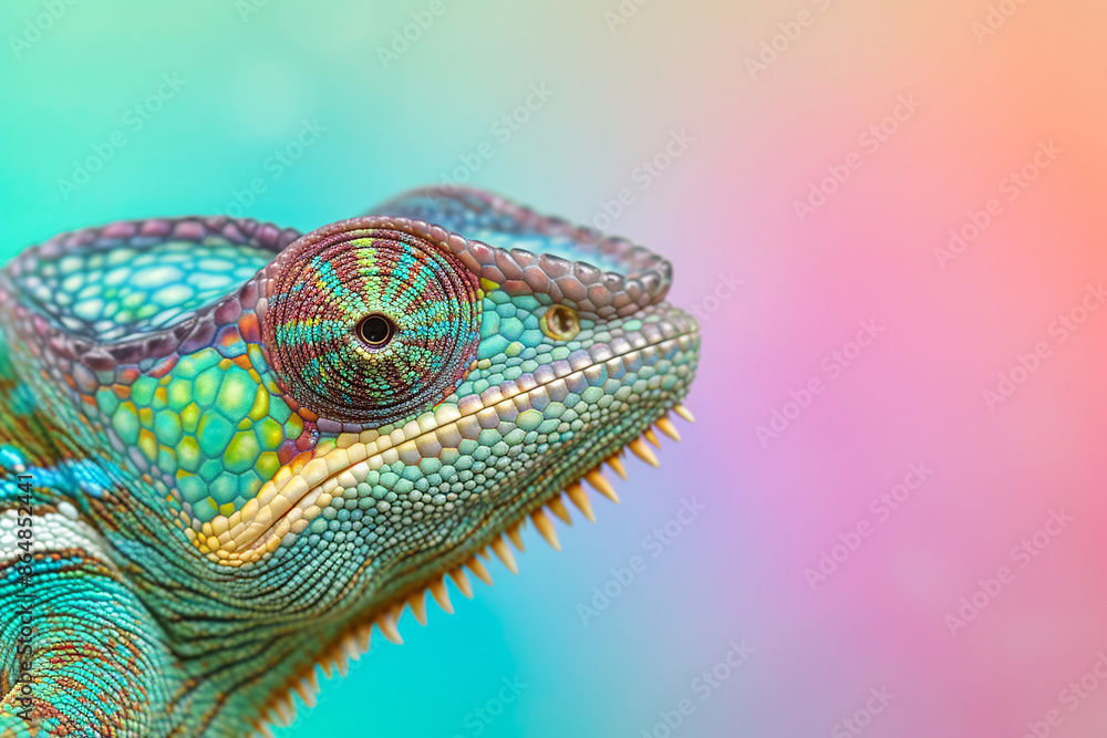 a close up of a colorful lizard a close up of a colorful lizard