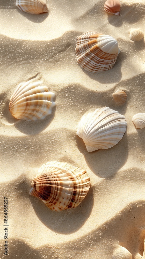 Starfish on the summer beach. Summer background. Tropical sand beach for aesthetic summer design. Place for text Starfish on the summer beach. Summer background. Tropical sand beach for aesthetic summer design. Place for text