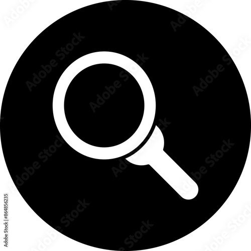 Magnifying Glass Icon Style