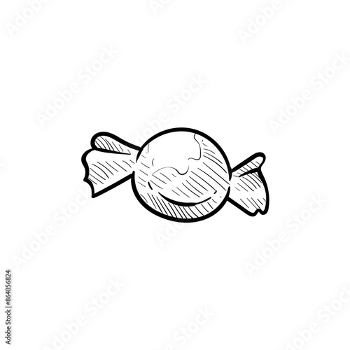 candy handdrawn illustration