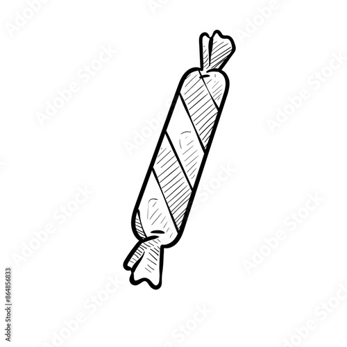 candy handdrawn illustration