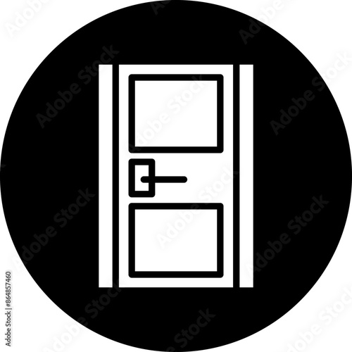 Electric Door Icon Style