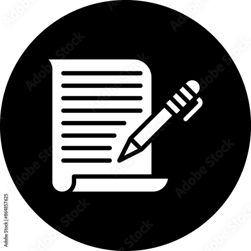 Copywriter Icon Style
