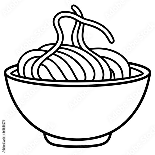 noodless clipart cartoon Illustration drawing