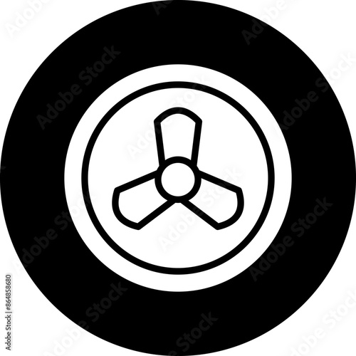 Radiation Icon Style