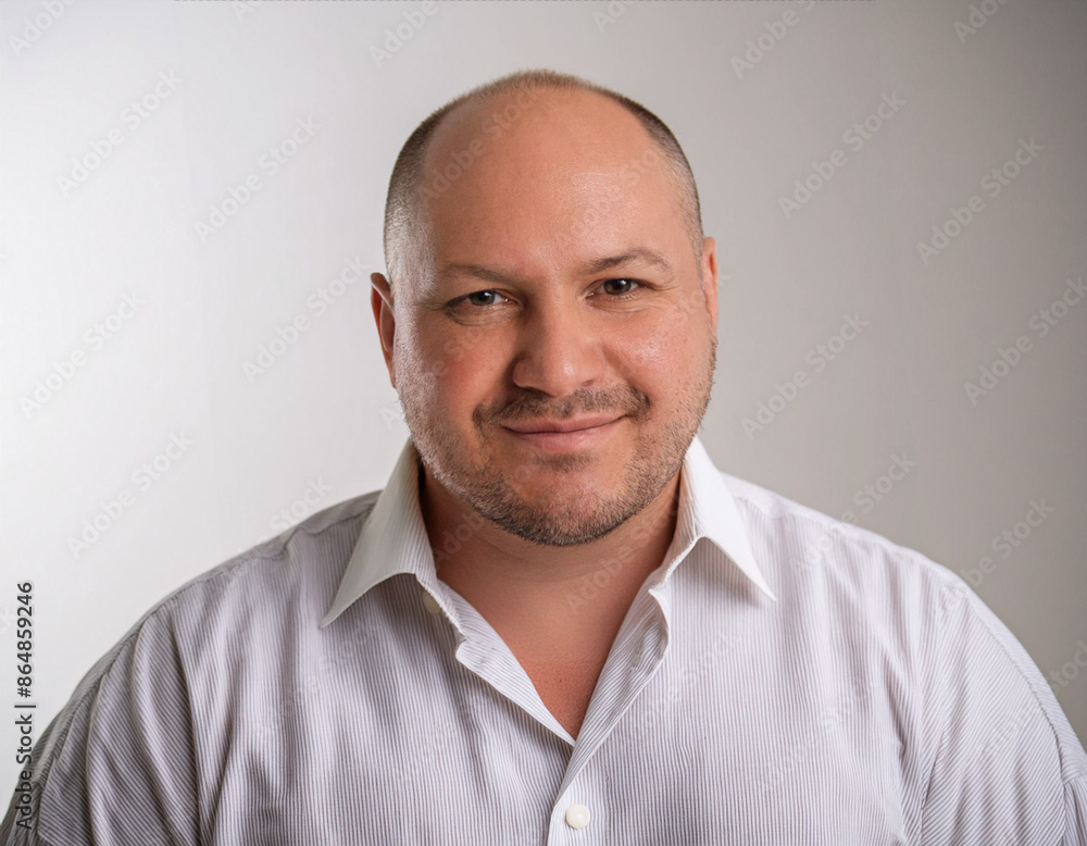 Studio Portrait of Handsome Senior Man Studio Portrait of Handsome Senior Man