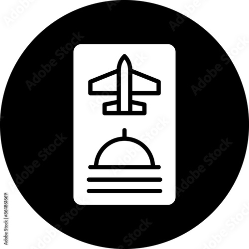 Digital Inflight Menu Icon Style