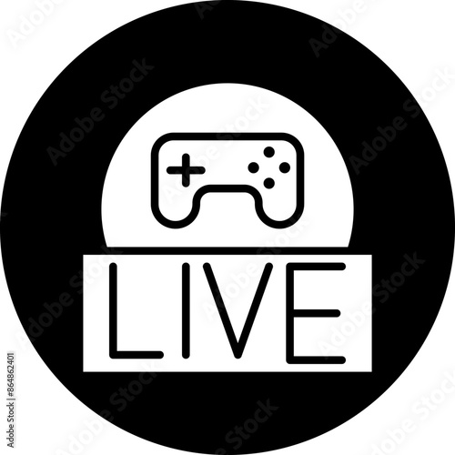 Live Gaming Icon Style