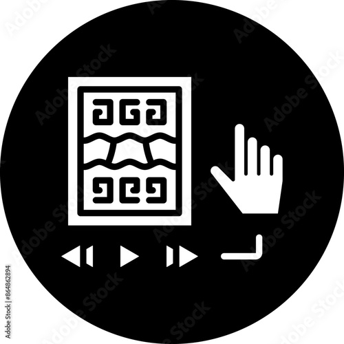 Interactive Exhibit Icon Style