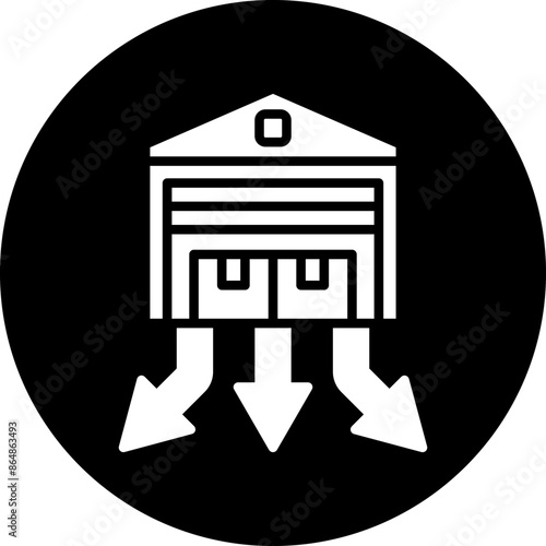 Distribution Center Icon Style