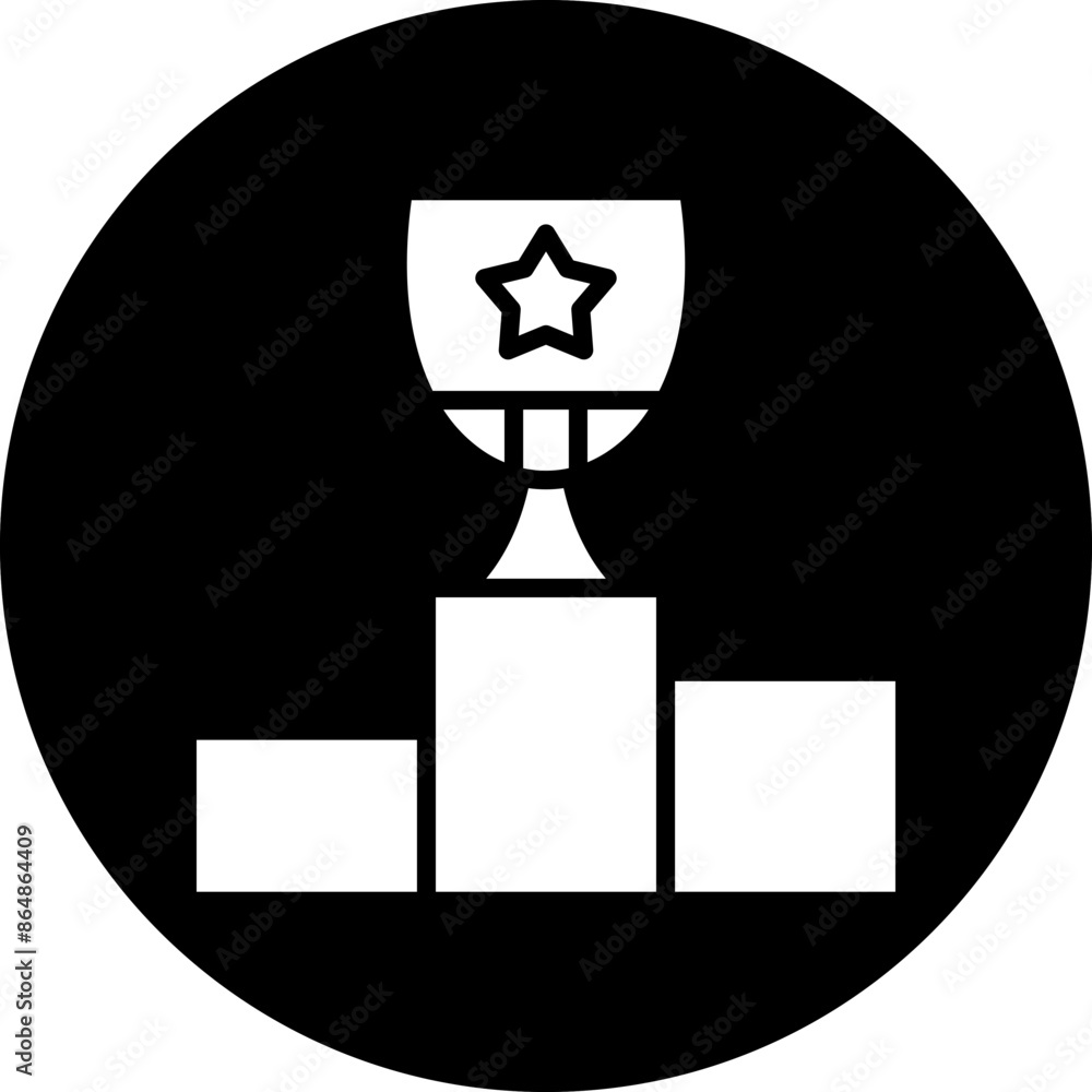 Podium Icon Style Podium Icon Style