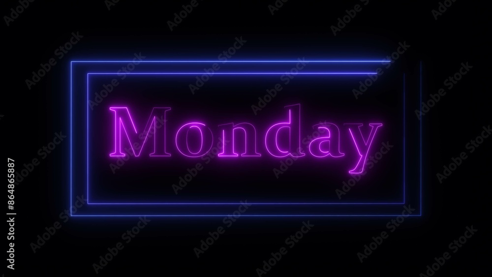 Abstract Purple Neon Light Monday Background illustration. Abstract Purple Neon Light Monday Background illustration.