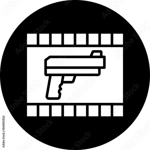 Action Film Icon Style