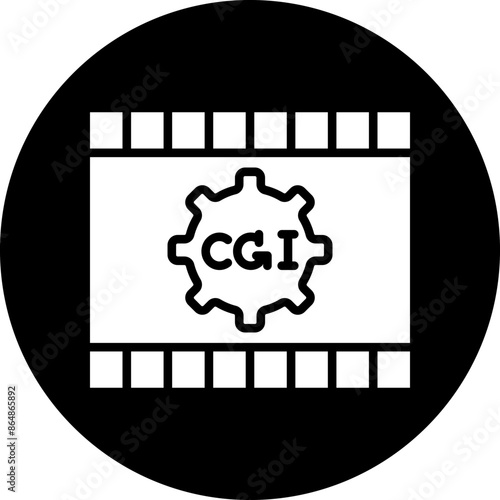 CGI Film Icon Style