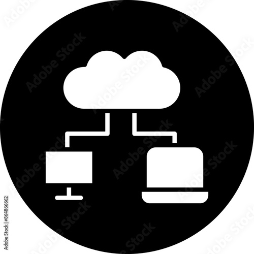 Cloud Storage Icon Style