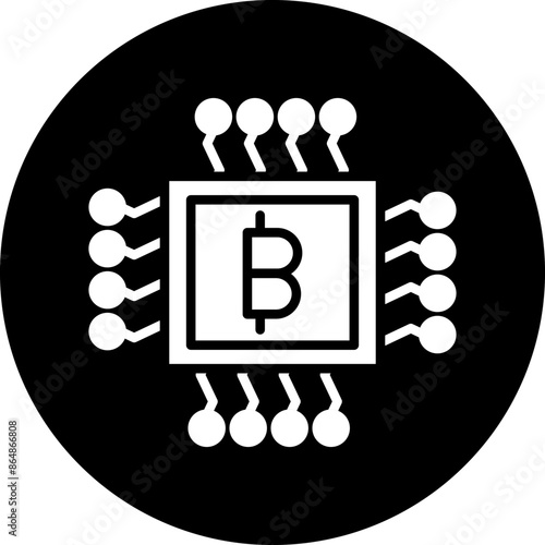 Mining Farm Icon Style