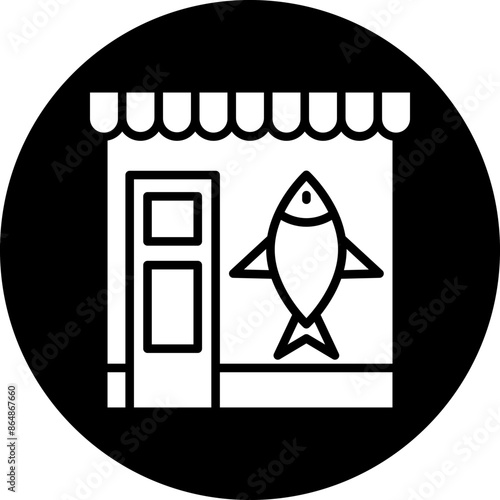 Fish Shop Icon Style