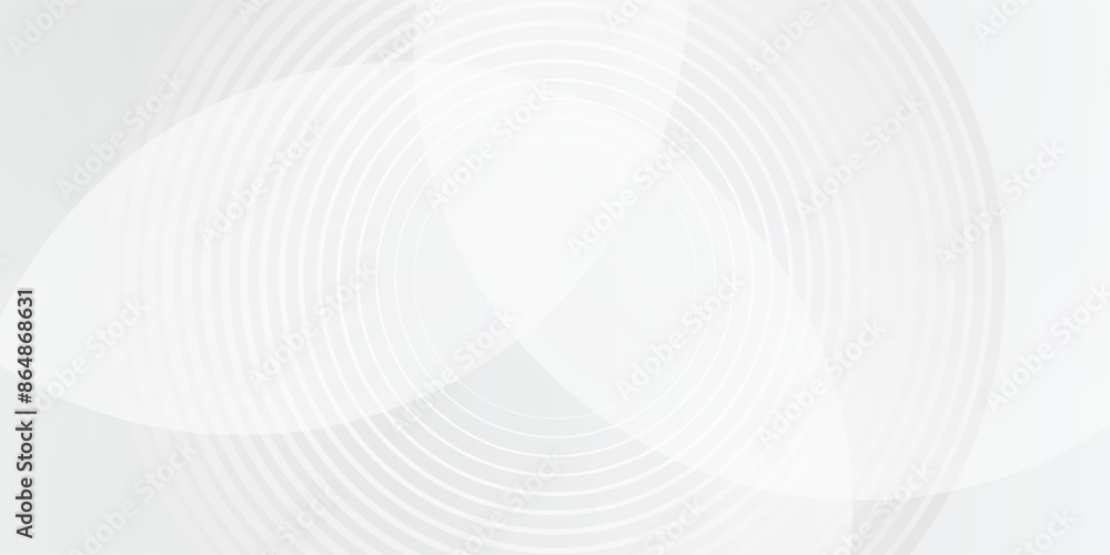 White geometric abstract background overlap layer on bright space with lines effect decoration. Modern graphic design element circles style concept for wave White geometric abstract background overlap layer on bright space with lines effect decoration. Modern graphic design element circles style concept for wave