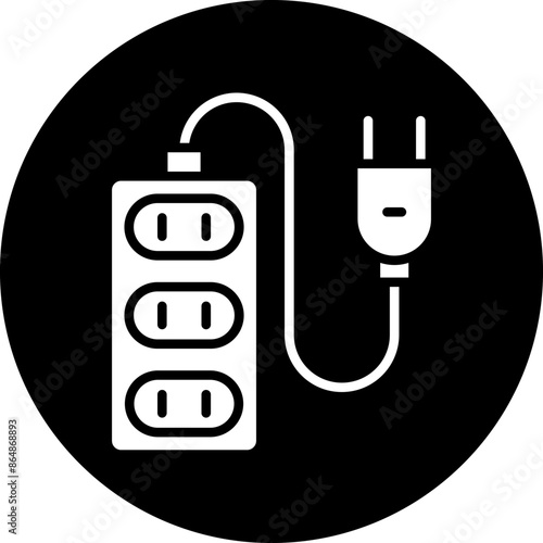 Extension Cord Icon Style