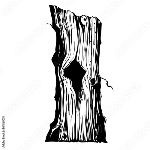 Tree Bark Vector Logo
