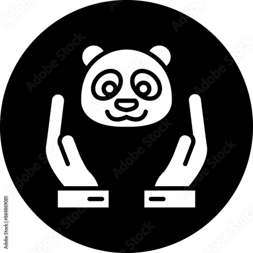 Animal Rights Icon Style