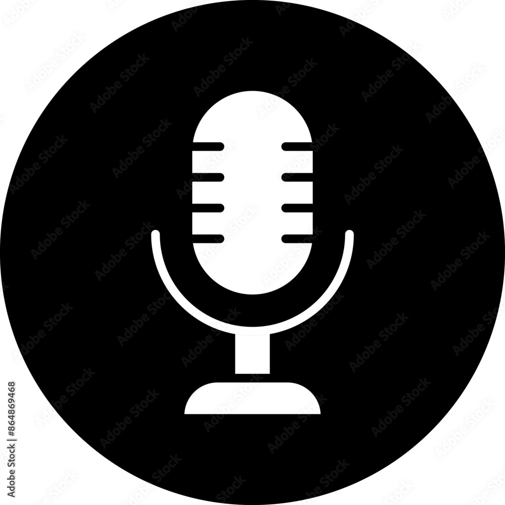 Microphone Icon Style Microphone Icon Style