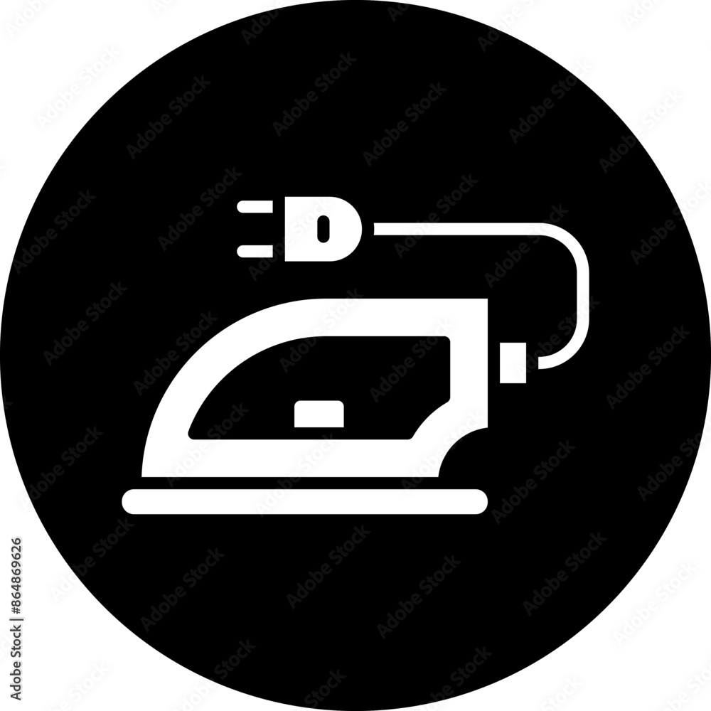 Ironing Icon Style Ironing Icon Style
