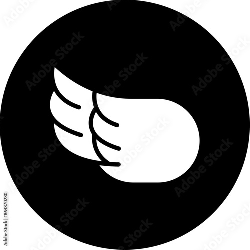 Left Wing Icon Style