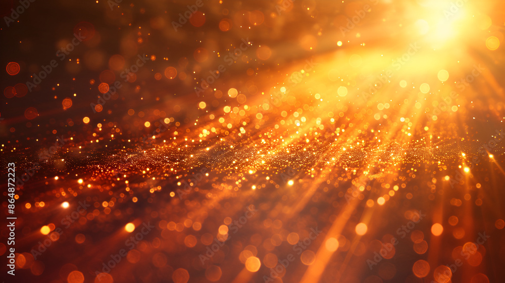 Obraz premium Abstract lighting flare copy space. Generative AI