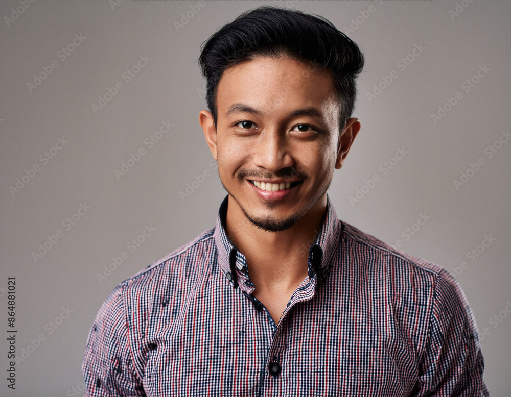 Obraz premium Studio Portrait of Handsome Senior Man