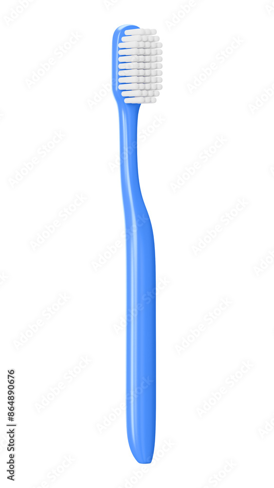 PNG 3D toothbrush, element illustration, transparent background PNG 3D toothbrush, element illustration, transparent background