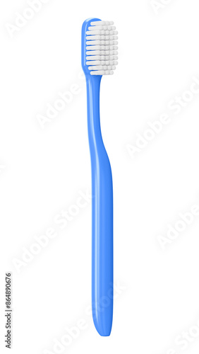 PNG 3D toothbrush, element illustration, transparent background © Rawpixel.com