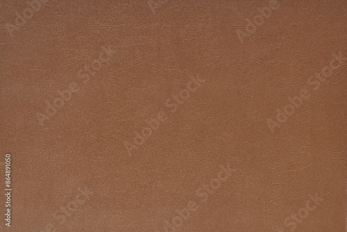 Texture of an old book cover made of brown dermantine