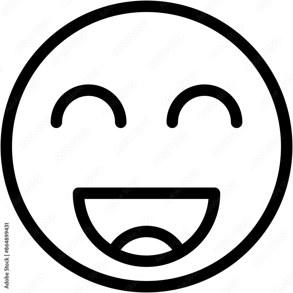 Vector Icon Happy, Happiness, Smiley, Emoji, Smileys, Emoticons Vector Icon Happy, Happiness, Smiley, Emoji, Smileys, Emoticons