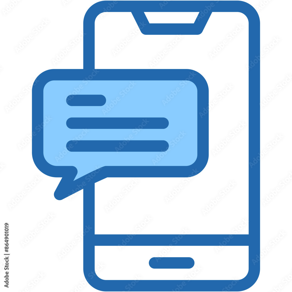 Vector Icon Smartphone, Chat, Message, Communication, Electronics Vector Icon Smartphone, Chat, Message, Communication, Electronics