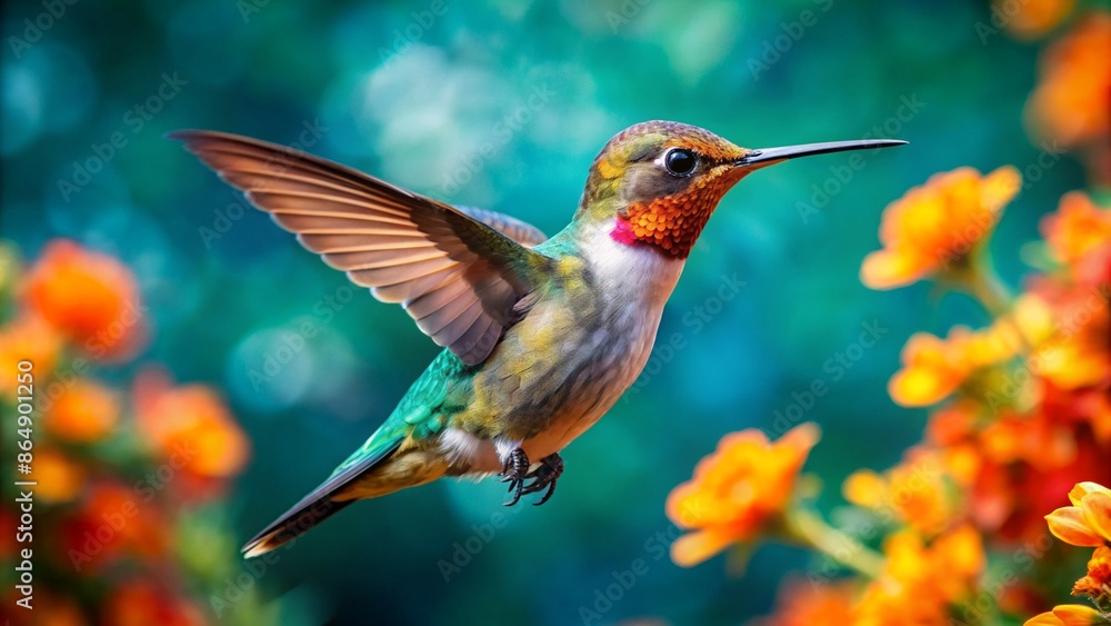 Fototapeta premium humming bird