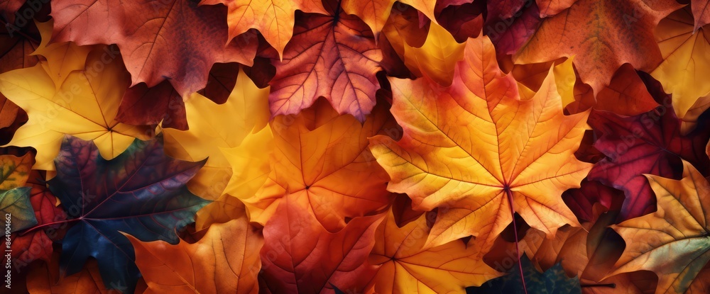 Autumn leaves background Autumn leaves background