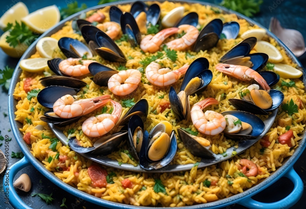 A traditional Mediterranean dish served in a regional restaurant A traditional Mediterranean dish served in a regional restaurant