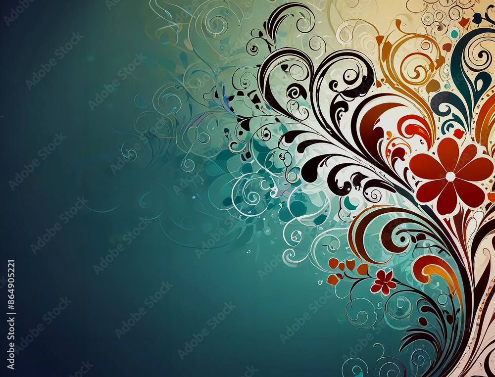 Organic Swirls and Textures in Abstract Art Organic Swirls and Textures in Abstract Art