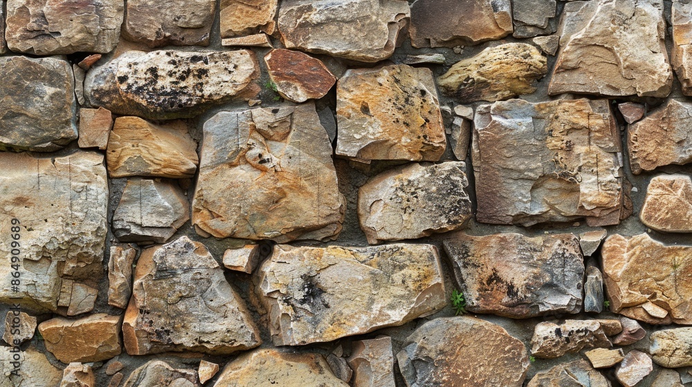 Fototapeta premium Background of a stone wall