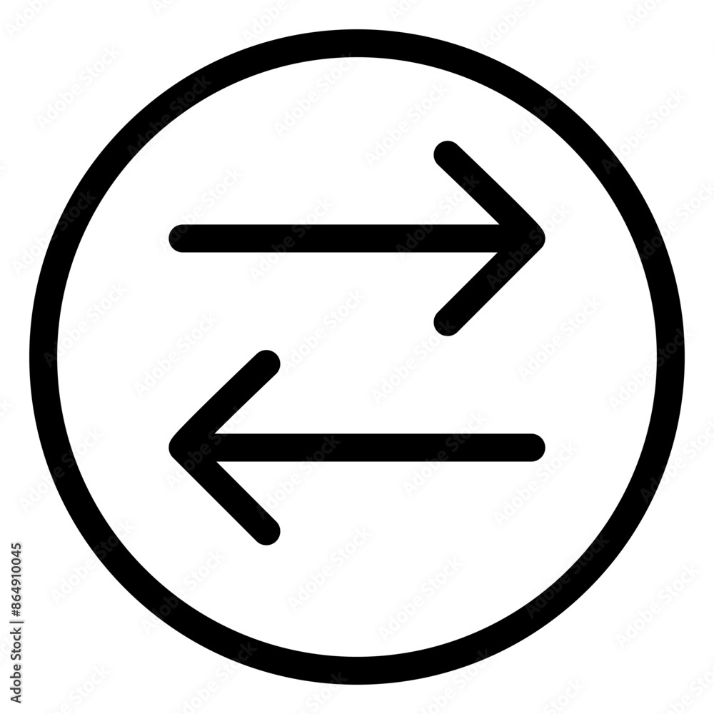 Vector Icon transfer, arrow, sign, direction Vector Icon transfer, arrow, sign, direction