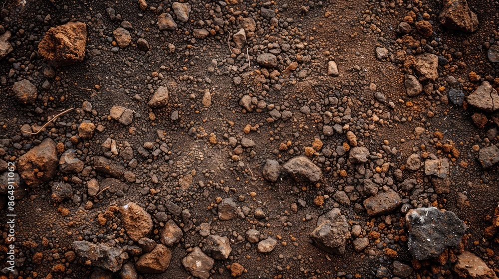 High Quality Close Up Image of Soil Ground High Quality Close Up Image of Soil Ground