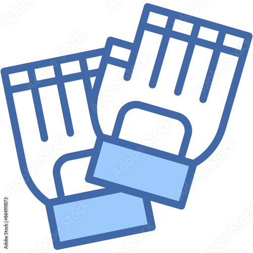 Vector Icon Gym Gloves, Fighter, Sport, Gloves, Boxing, Sports and Competition
