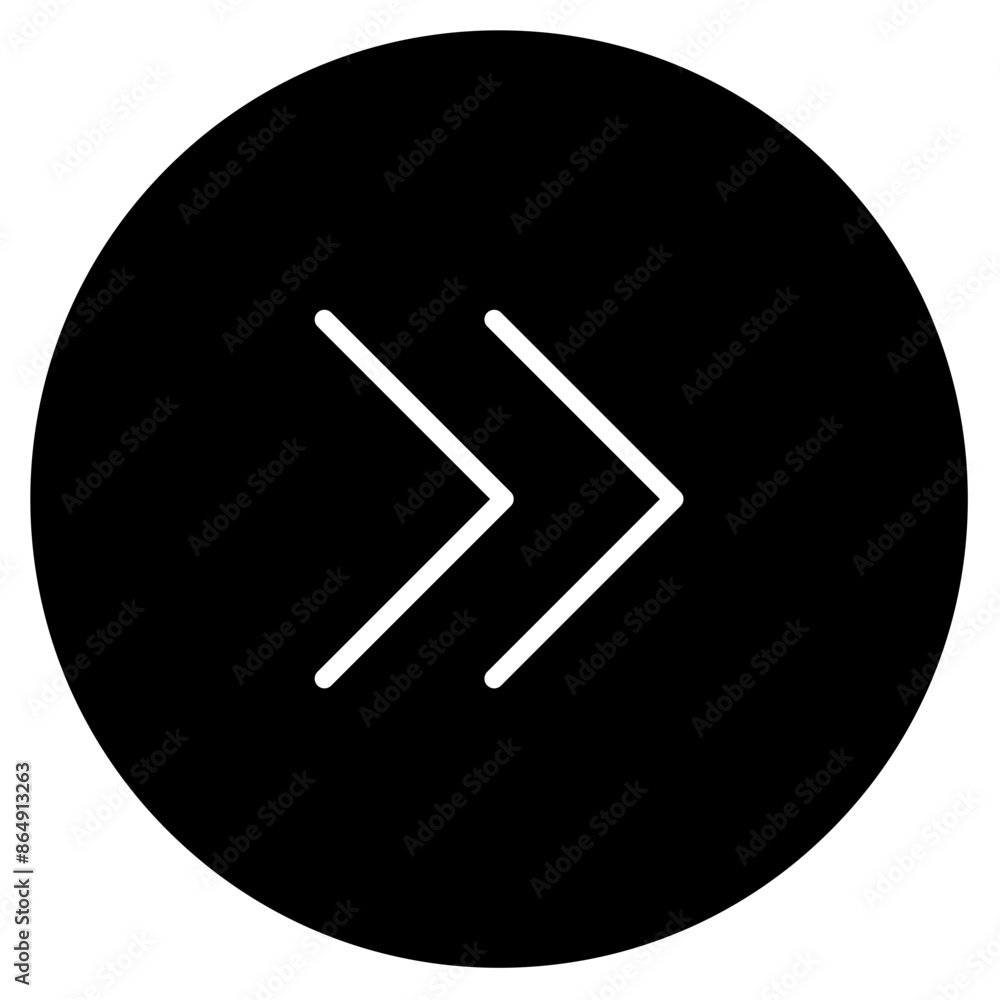 Vector Icon next page, arrow, sign, side Vector Icon next page, arrow, sign, side