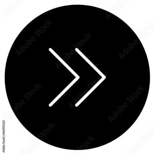 Vector Icon next page, arrow, sign, side