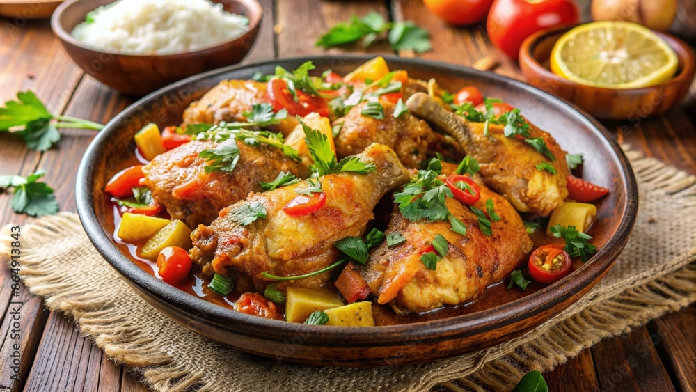 Chicken muamba, Gabon food Chicken muamba, Gabon food