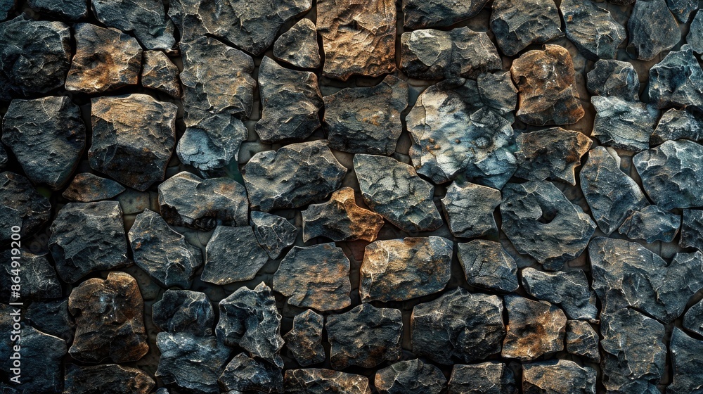 Origin of stone wall texture Origin of stone wall texture